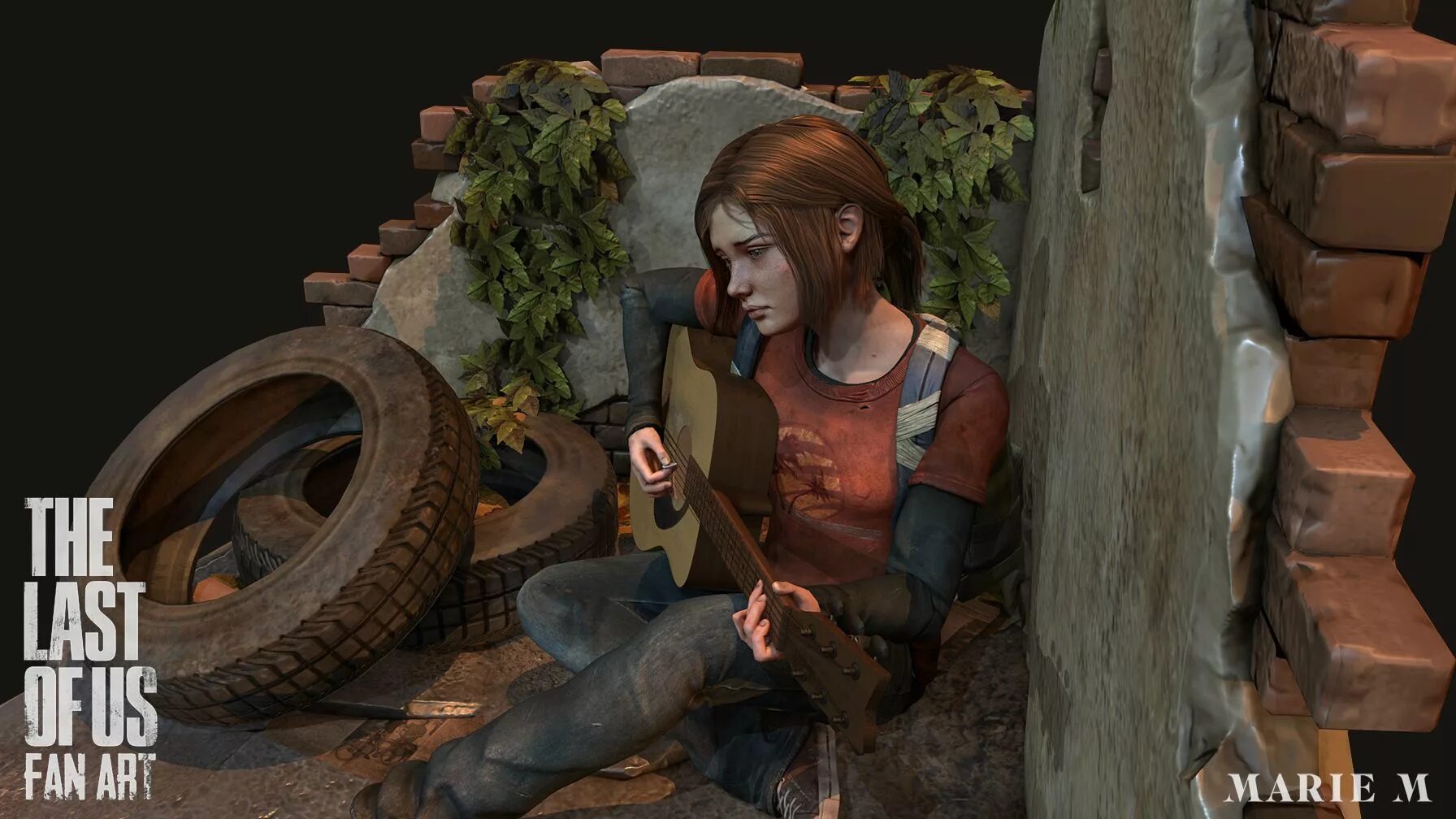 The last of us все инструменты. Элли уильямс the last of us 3д.