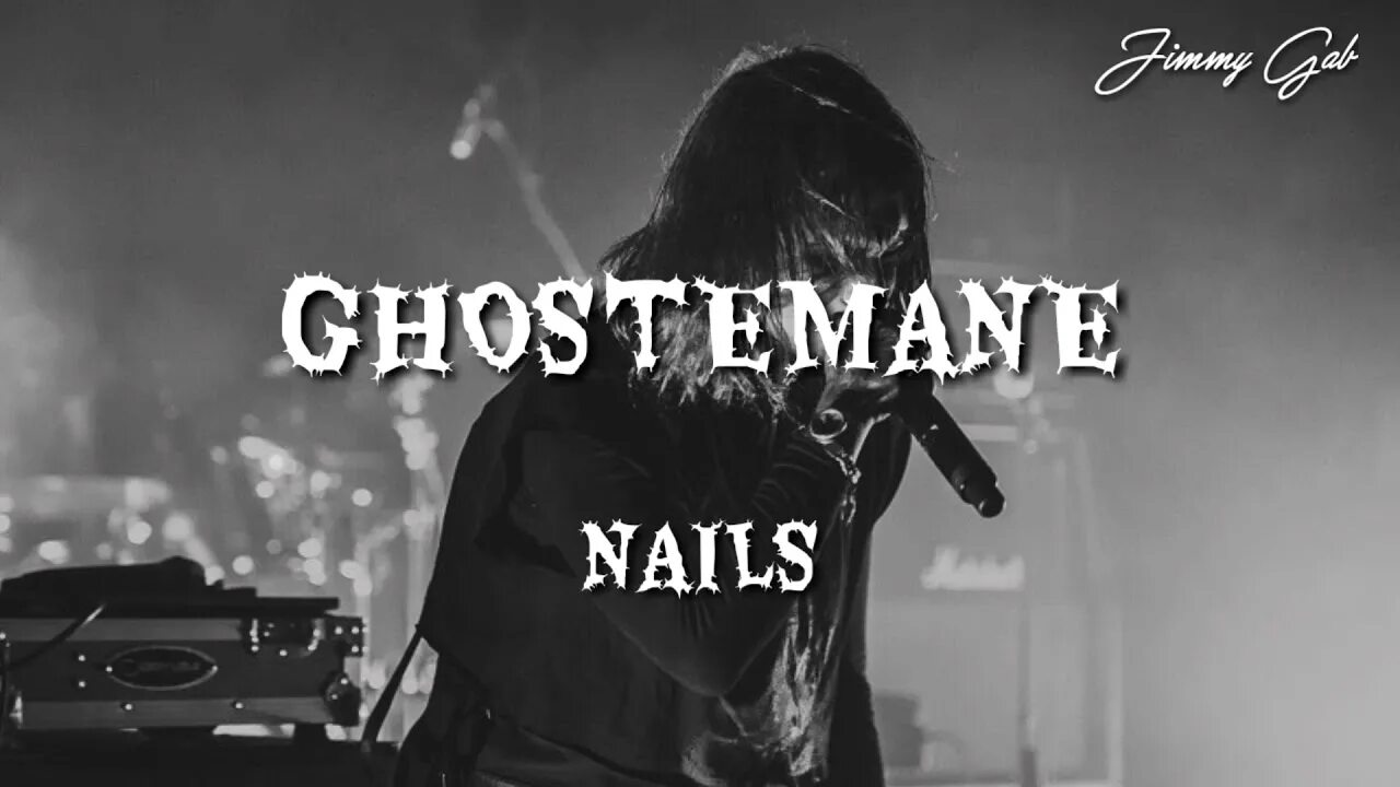 Песни нейл. GHOSTEMANE Nails. GHOSTEMANE обложка. GHOSTEMANE фото. Nails GHOSTEMANE обложка.