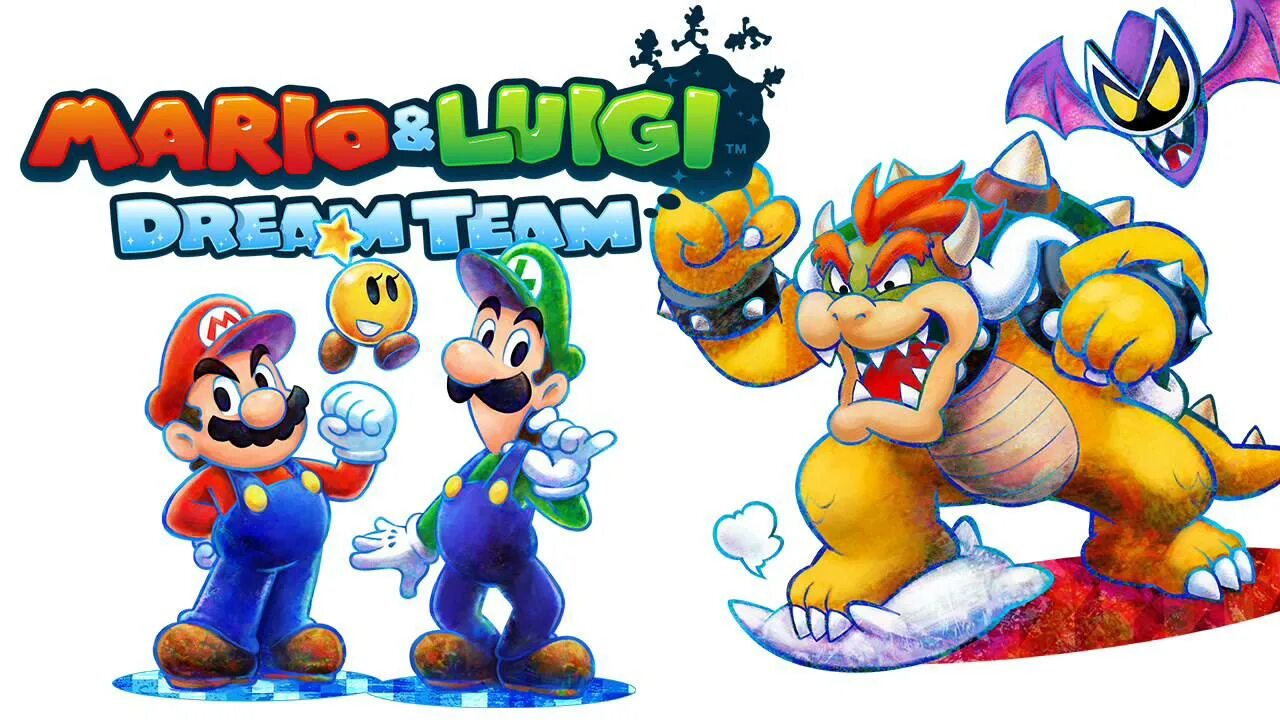 Mario luigi dream. Mario and Luigi Dream Team. Mario & Luigi Dream Team персонажи. Mario & Luigi: Dream Team dreamy Bowser. Марио Лабиринт.