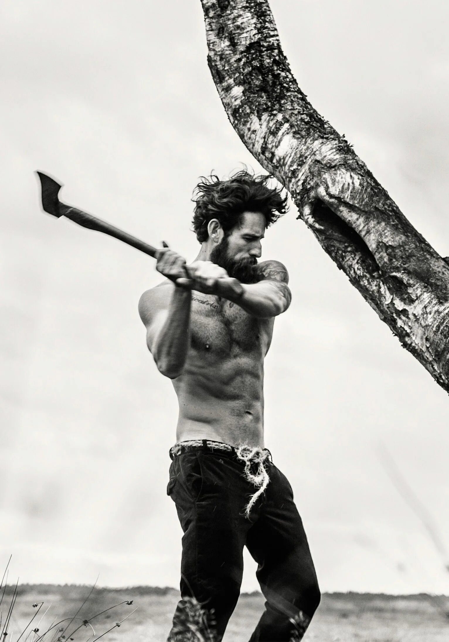 Axe man