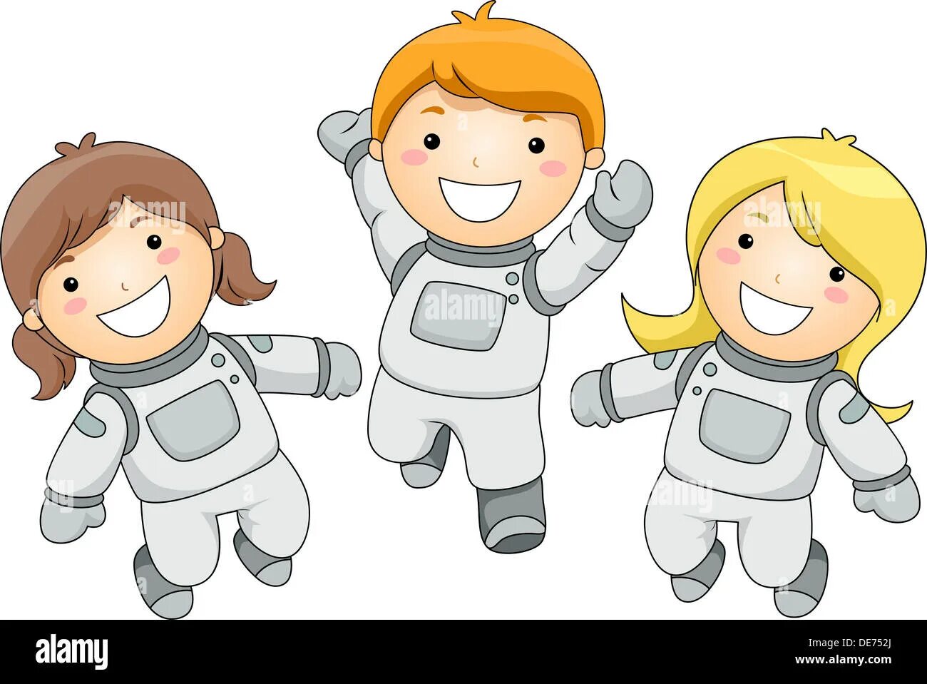 Зарядка про космос. Космонавт мальчик и девочка. Космонавт картинка для детей. Зарядка Космонавтов для дошкольников. Детям о космосе.