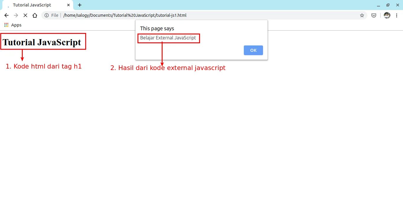 Внешний javascript. Внешний javascript