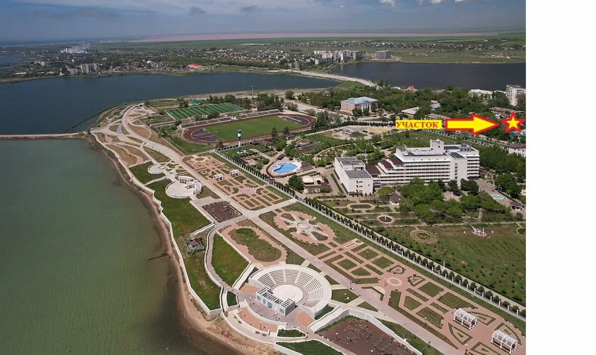 набережная в саках