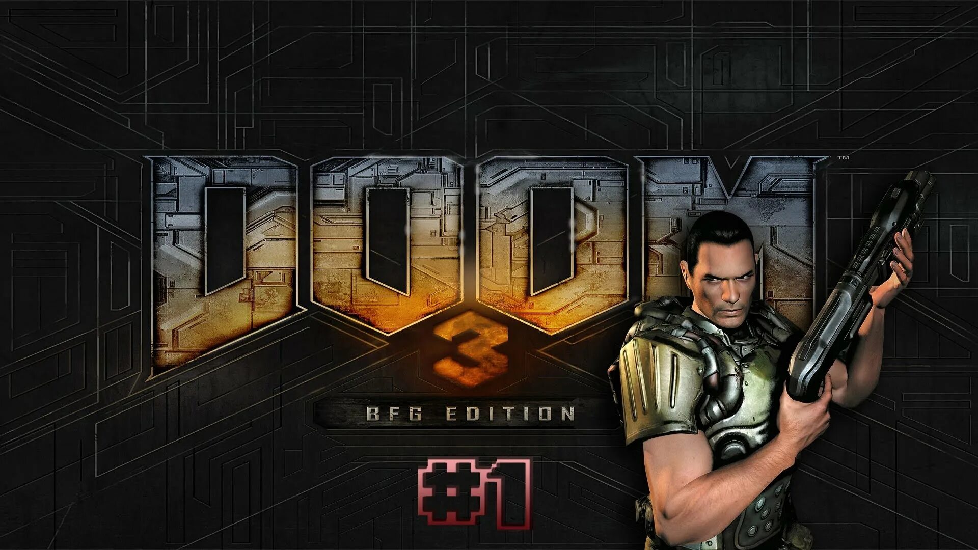Doom ps3. Обои 1920 1080 doom 3 bfg edition.