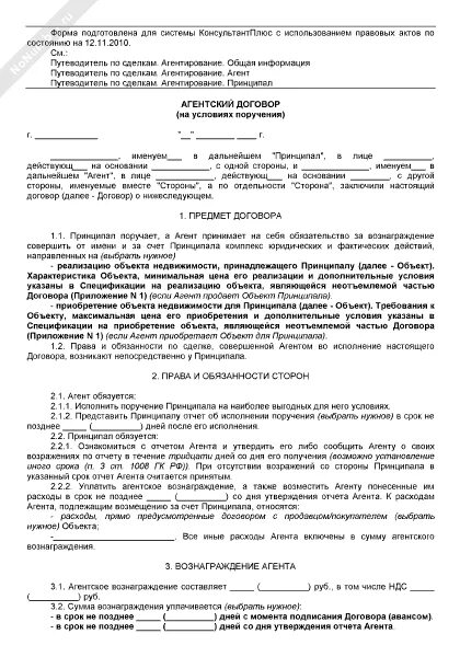 Поручение к агентскому договору образец. Поручение агенту от принципала образец. Агентский договор образец. Приложение к агентскому договору.