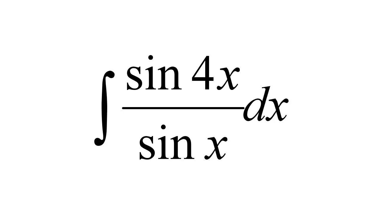 Интеграл sin^4x. Интеграл sin^4. Первообразная sin4x.