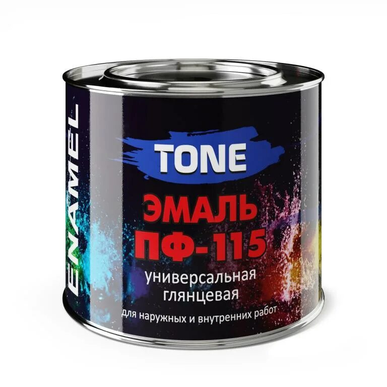 Tone цена. Эмаль ПФ-115 Tone. Краска Enamel ПФ-115. Краска 115 ПФ грунтовка 20 кг. Краска Tone эмаль пф115.