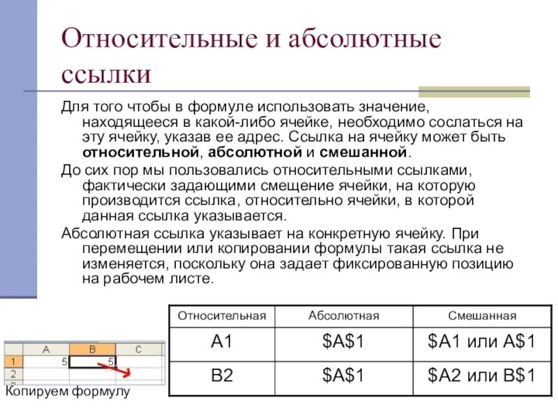 Размер ссылки. Абсолютные и относительные ссылки. Абсолютная ссылка и Относительная ссылка. Абсолютные и относительные ссылки в формулах excel. Относительные и абсолютные ссылки Информатика.