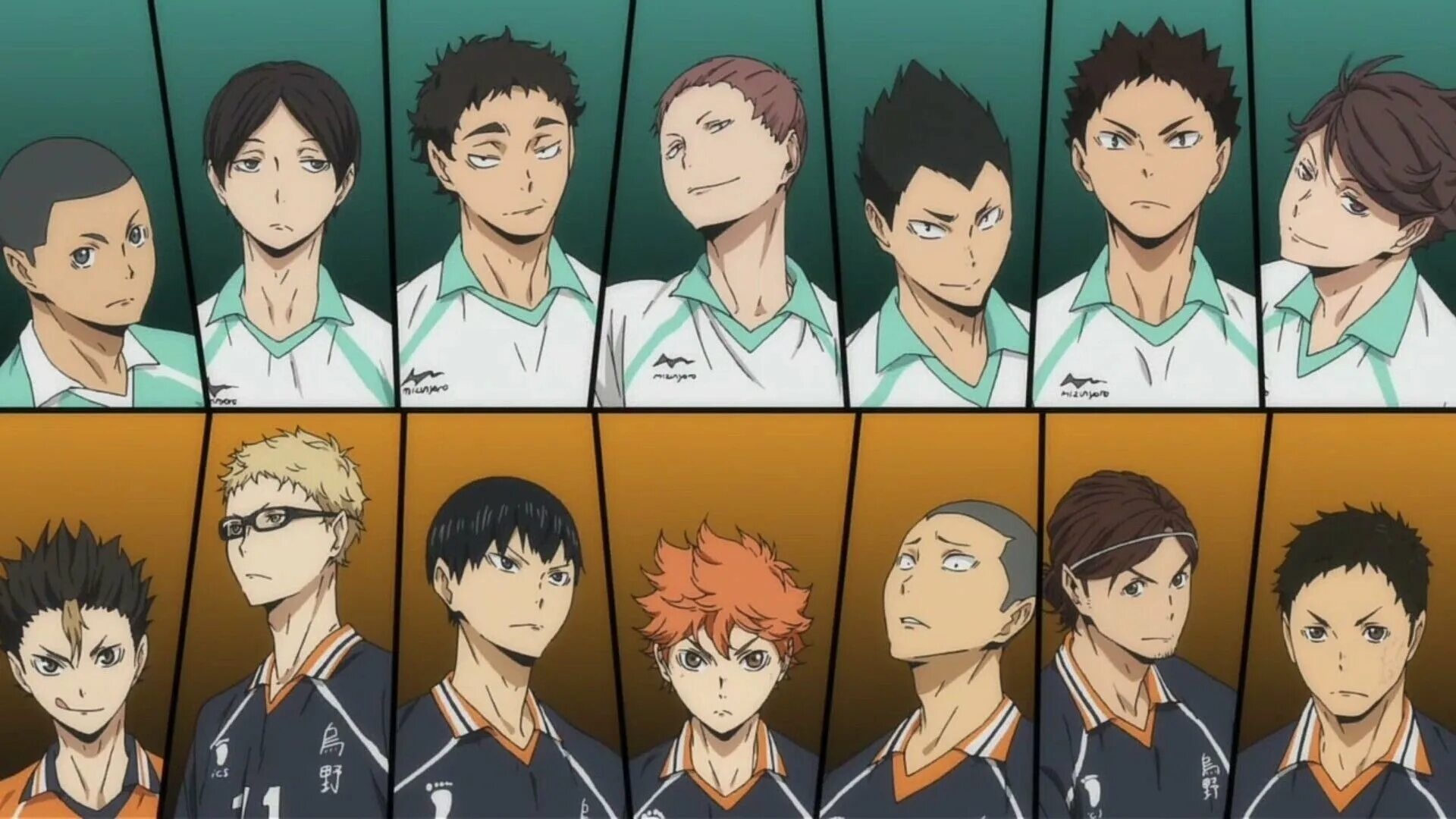Волейбол сильнейшие команды. Команда Карасуно персонажи.