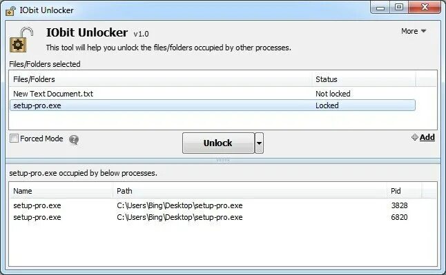 Unlock file. Unlocker. iobit unlocker для windows 10. ga-unlocker setup 2.5.7.
