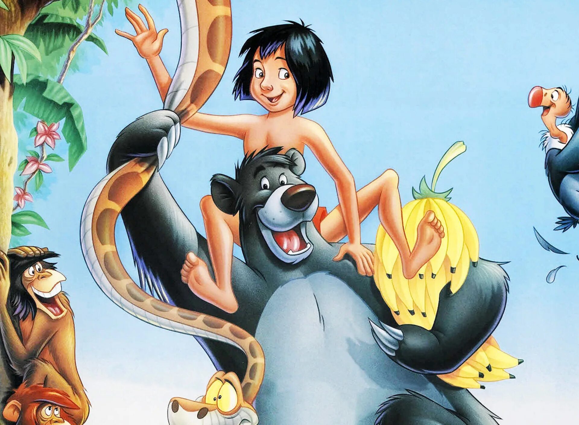 Мои любимые герои мультфильмов шрек пумба маугли. Маугли Дисней. Маугли мульфильмдисней.