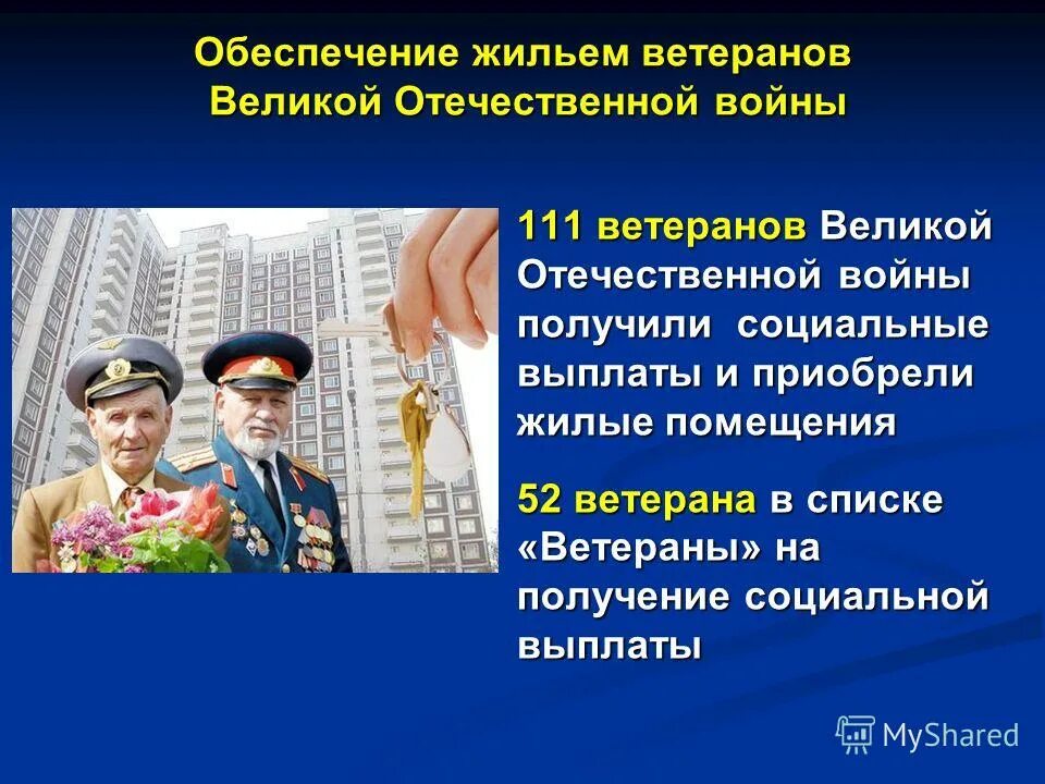 Жилье ветеранам. Обеспечении жильем ветеранов. Квартира ветерана. Обеспечение жильем ветеранов вов по годам. Обеспечение жильем ветеранов вов слайды.