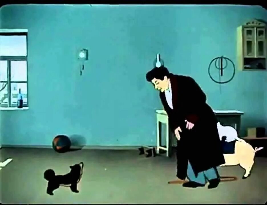 Каштанка вскочив присела. Каштанка 1952. Союзмультфильм каштанка.