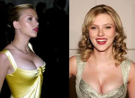 Скарлетт йоханссон размер груди.