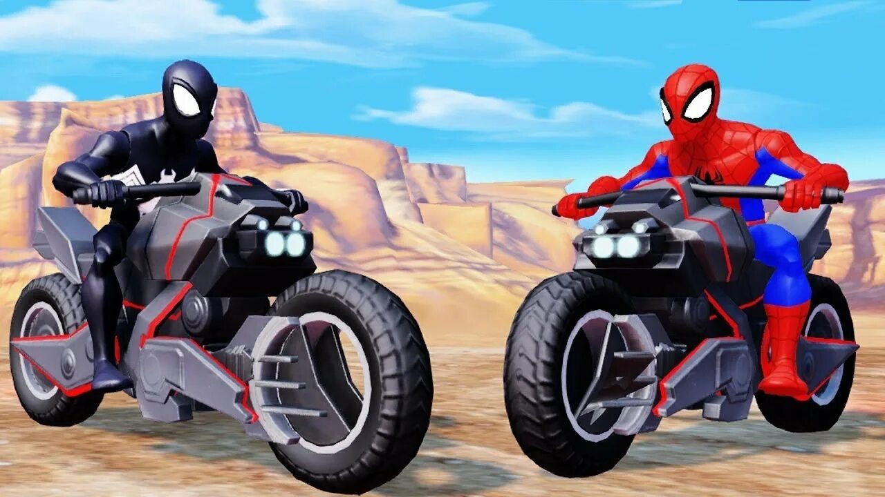 Маквин паук. Спайдер байк человек паук. Спайдермен на мотоцикле. Человек паук на мотоцикле. Мотоциклы из мультфильмов.