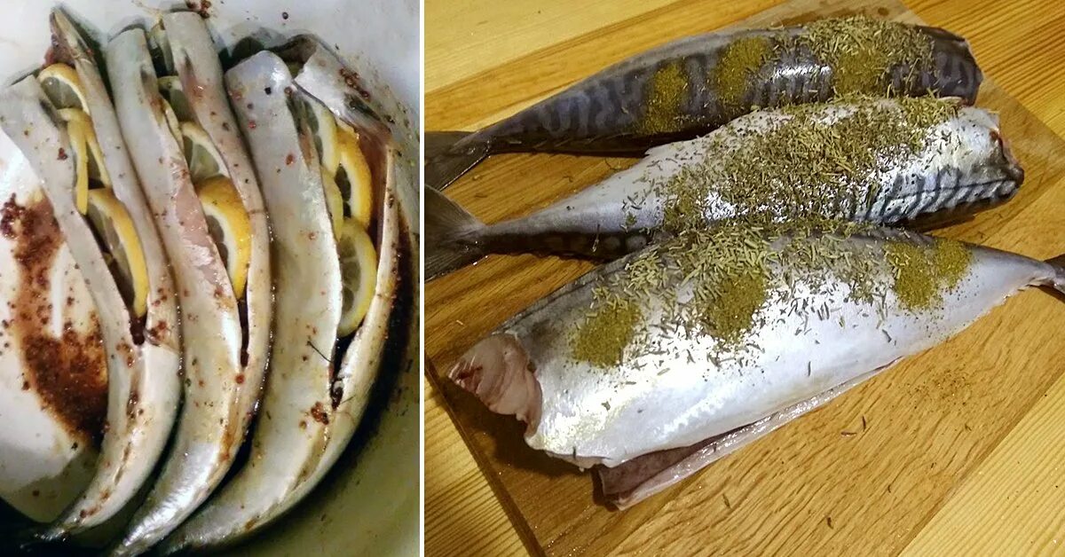 Кухня наизнанку приготовление скумбрии
