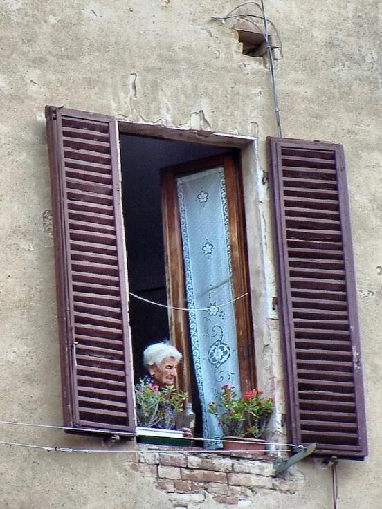 In Italy Windows Окно, Италия, Итальянский
