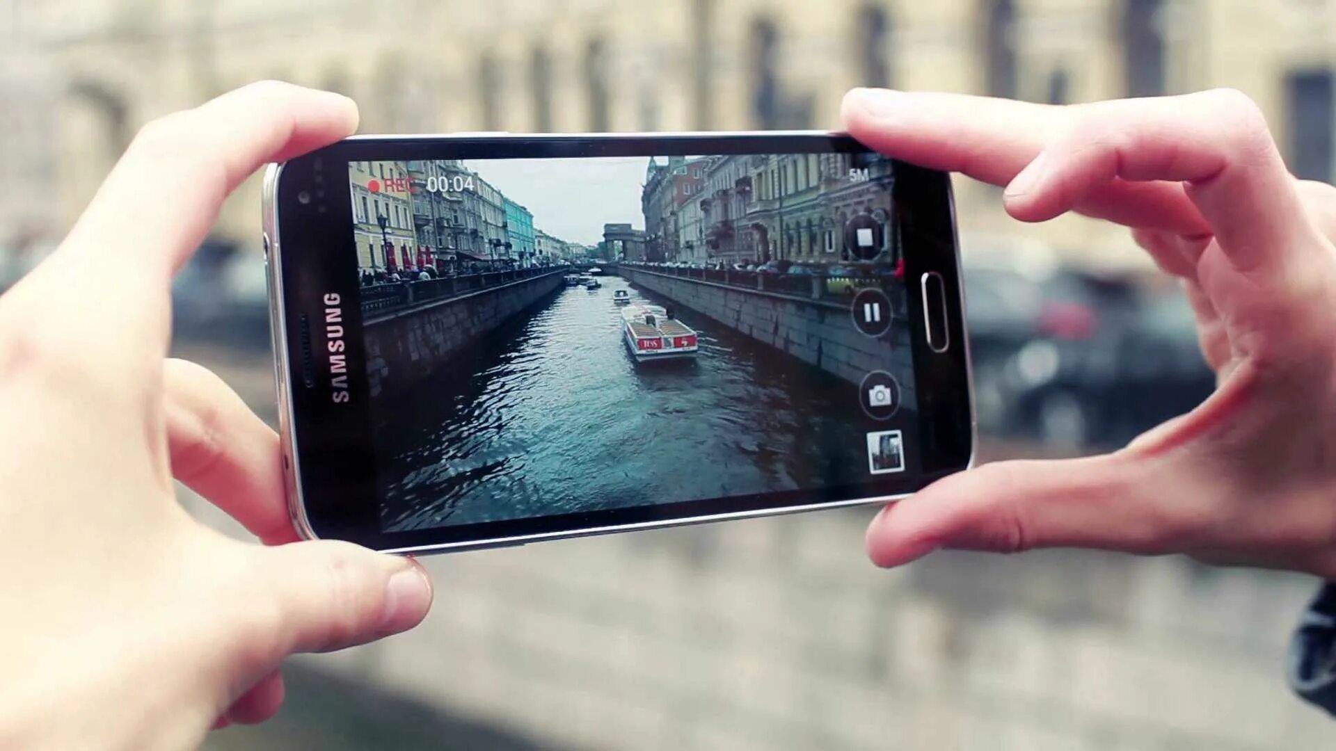 Снять видео android