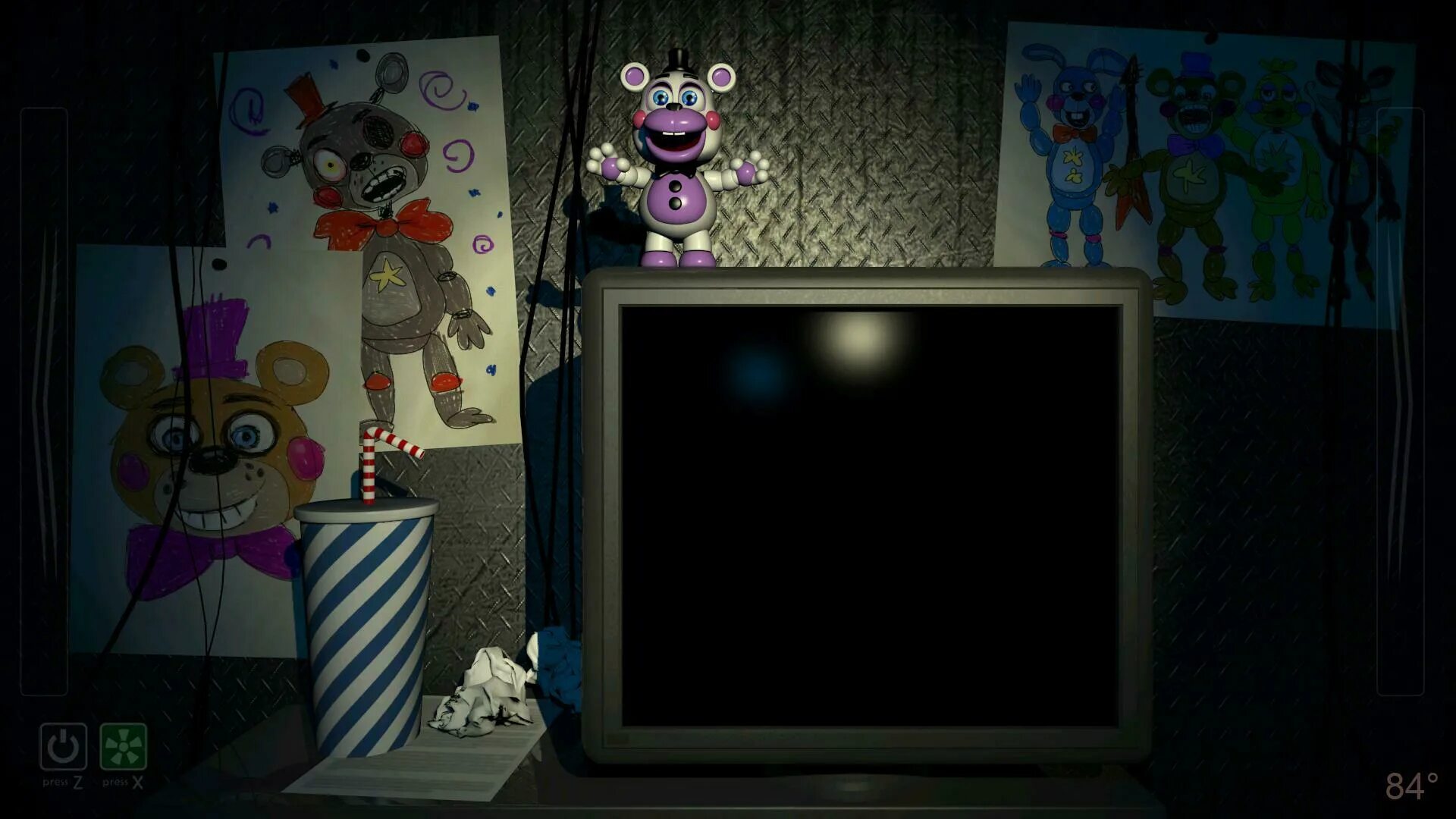 Бесплатная версия фнаф 6. FNAF 6 Office. ФНАФ 6 локация. ФНАФ 6 комната. FNAF 6 фон.