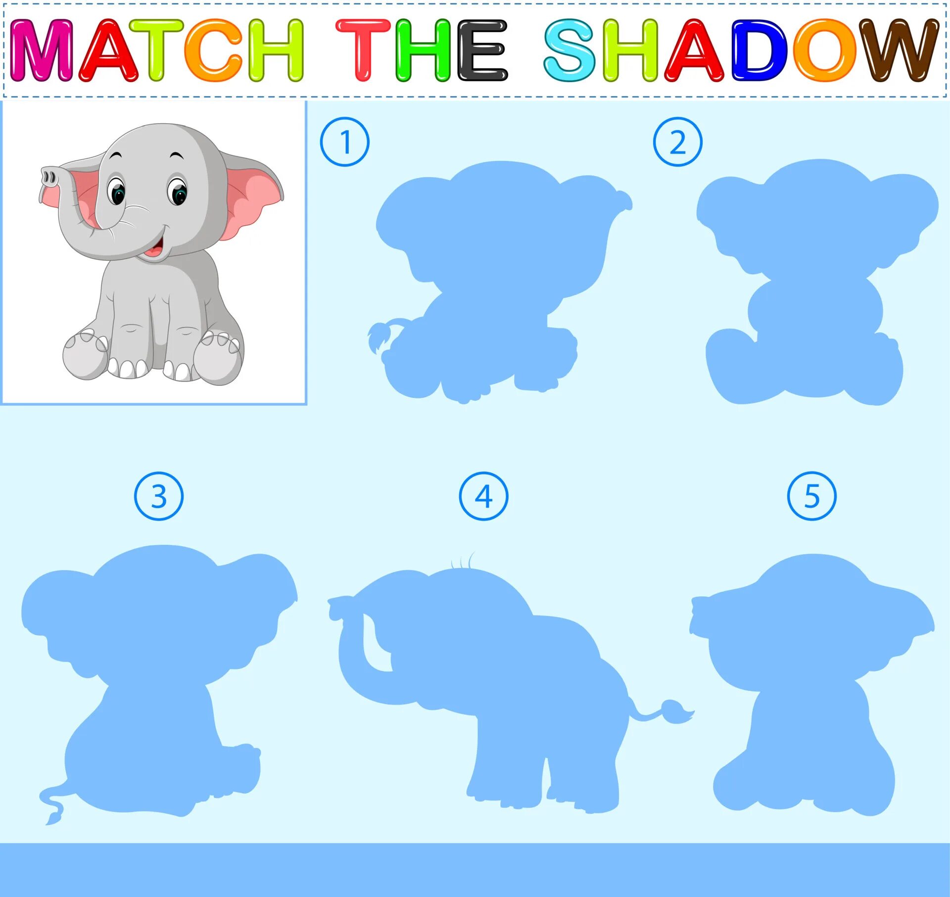 Find the elephant. Найди тень слона. Тень от слона. Игра Найди тень слоны. Тень слоненка.