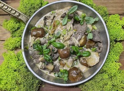 Картофель с телятиной