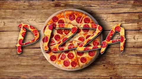 Words pizza
