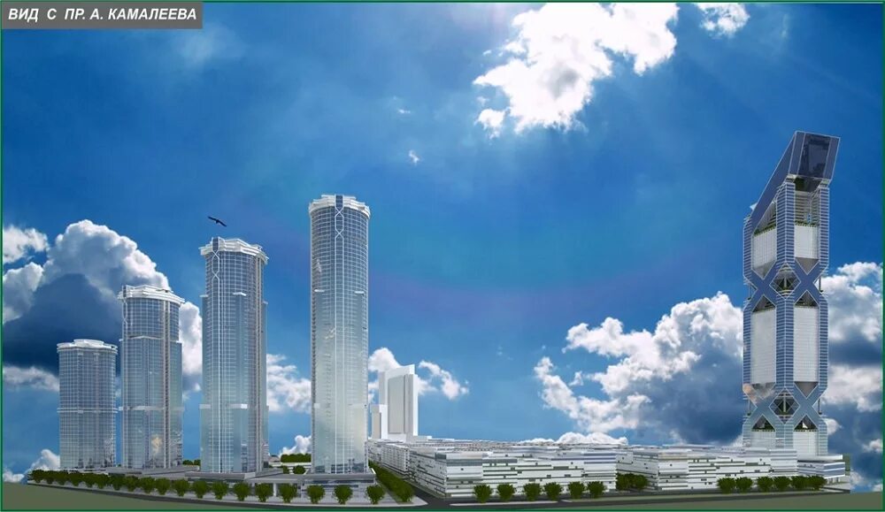 высокое здание казани