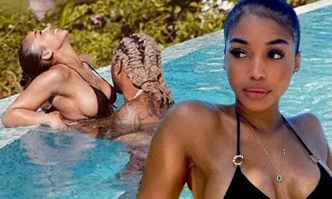 Lori Harvey and Future's romance heats up by the pool in a sexy snap s...