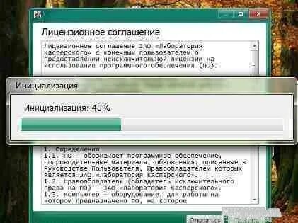 Лицензионное соглашение kaspersky