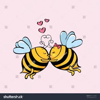 Bee kiss