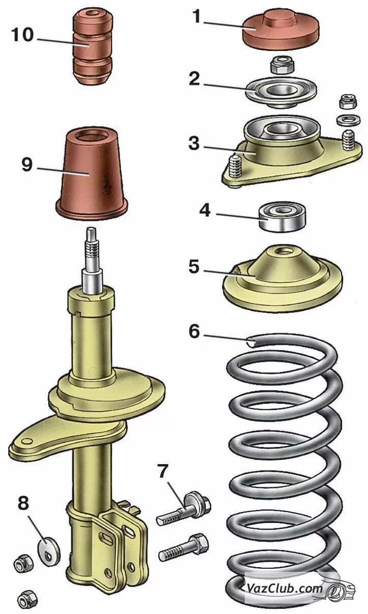 Сборка передней стойки ВАЗ 2110. Стойка ВАЗ 2109 передняя стойка. Передняя стойка ВАЗ 2112 схема. Шайба опорного подшипника стойки ВАЗ 21099. Сборка задней стойки ваз