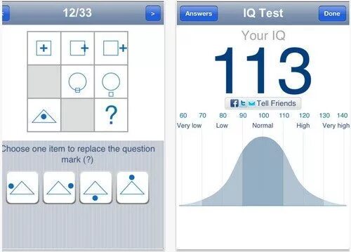 Айфон индекс айкью. Тест на IQ. IQ тест Скриншоты. Тест на Qi. Ответы теста на IQ.