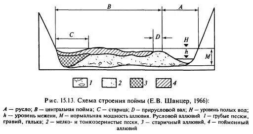 Пойма реки что это простыми словами. Строение Поймы реки. Строение Речной Поймы схема. Строение Поймы реки схема. Структура Речной Поймы.