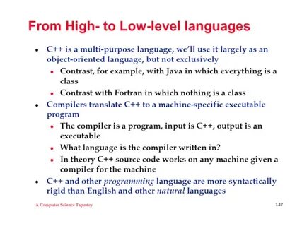 High language