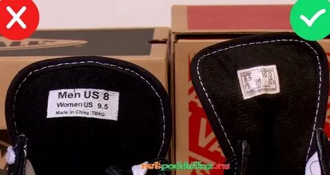 Vans как отличить подделку от оригинала
