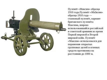 Скорострельность пулемета