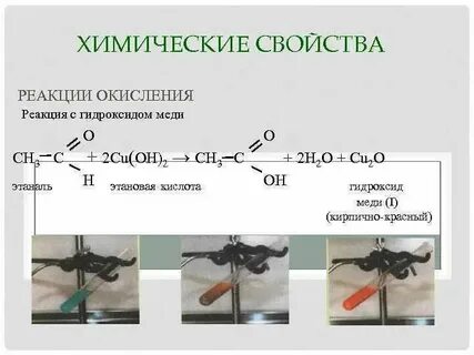Взаимодействие алюминия с гидроксидом меди