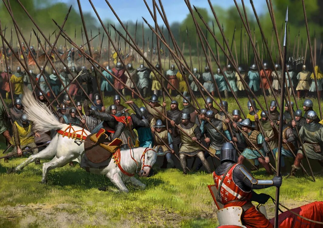 Сражения 12 века. Битва при Баннокберне 1314 шотландцы. Битва при Бэннокберне в 1314. Швейцарские пикинеры битвы. Шотландские пикинёры.