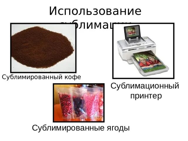 Дайте определение понятия сублимации. Применение сублимации. применение сублимирования. термосублимационная печать под микроскопом. где используют сублимирование.