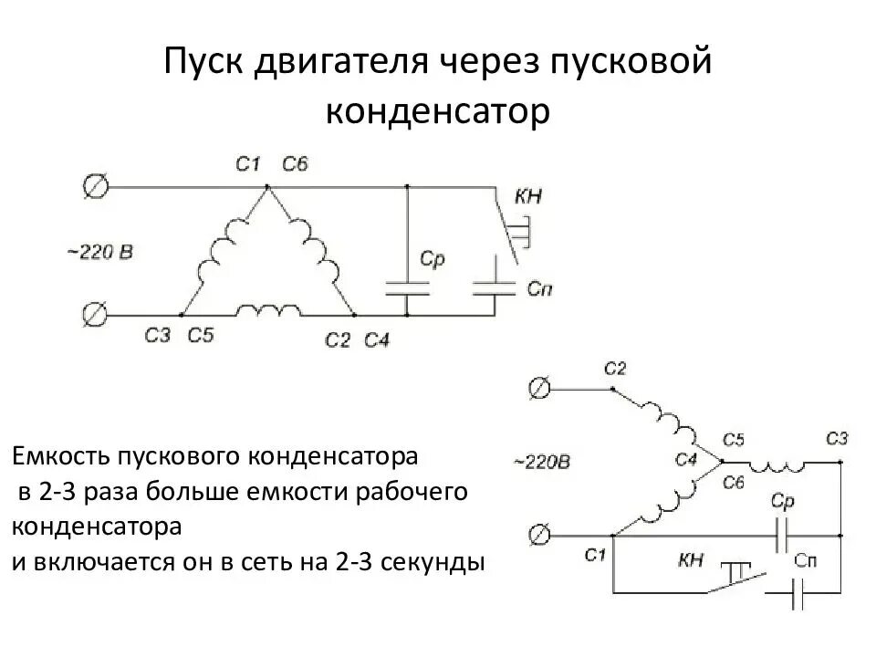 Схемы включения 3х фазных электродвигателей. Схема включения трёхфазного двигателя в однофазную сеть 380 в. Схемы включения трёхфазных двигателей в сеть 220. Схемы включения 3 фазных электродвигателей.