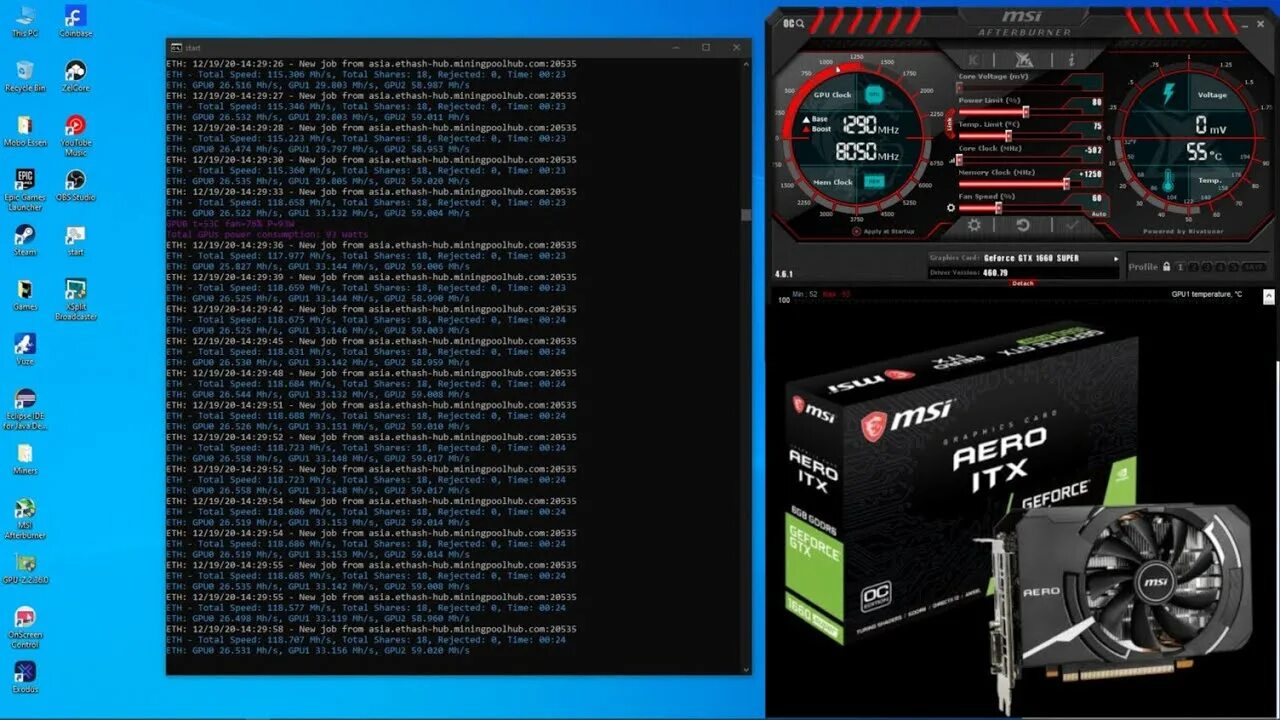 Msi afterburner 1660. GTX 1660 ti хешрейт. MSI Afterburner GTX 1660 super. GTX 1660 майнинг. GTX 1660 super майнинг.