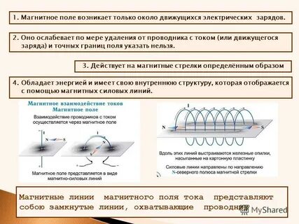 Где проявляется магнитное поле
