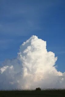 Большие кучевые облака