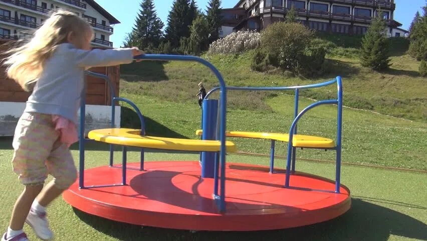 Less playground. Детская площадка спиннер. карусель из спиннера. merry go round on the playground. spinning stick playground.