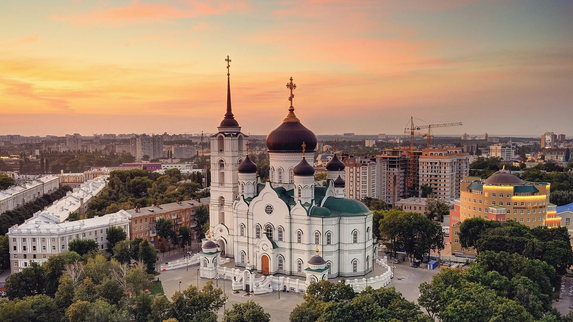 Храм Благовещенский в Воронеже.