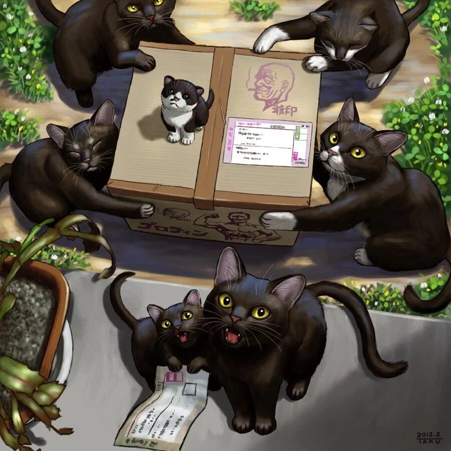 Ивент с котами хср
