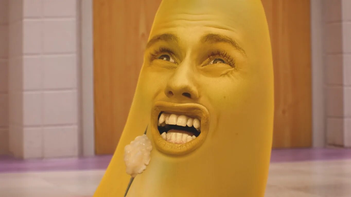 Горячая голова банана