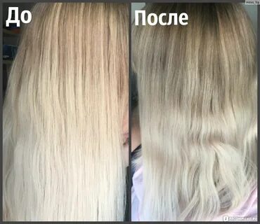 Арктический блонд до и после