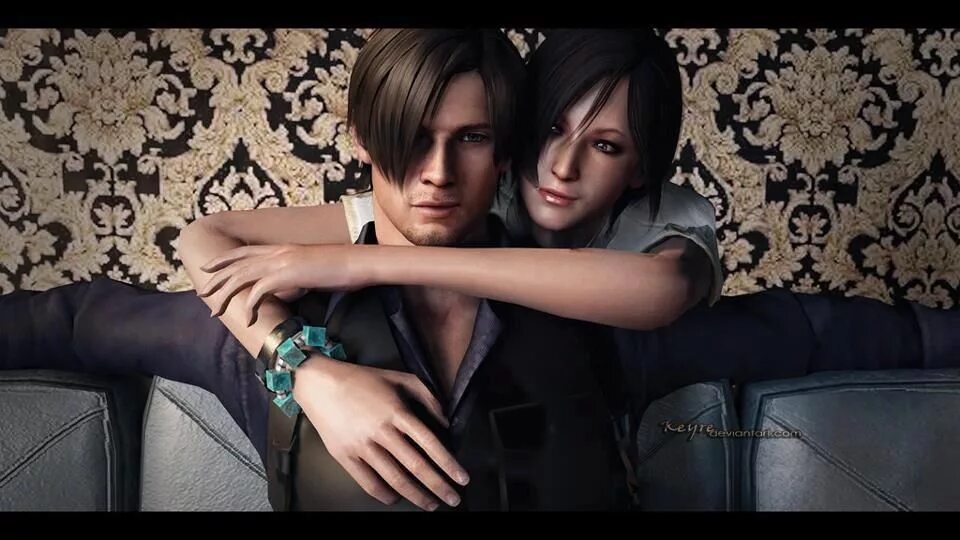 Ada wong x leon. Resident evil leon and ada.