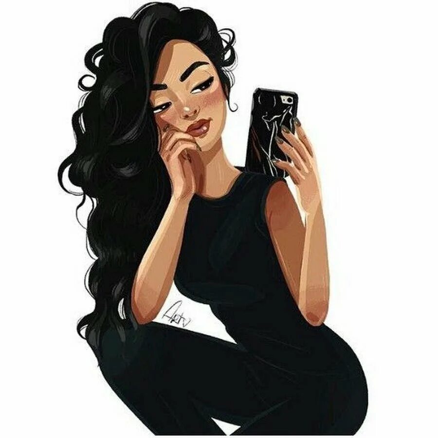 Мультяшная девушка брюнетка. Рисованные брюнетки. брюнетка иллюстрация. рисованные девушки брюнетки. поп арт девушка брюнетка.
